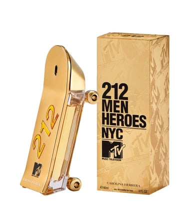 212 Heroes MTV Edición Limitada Carolina Herrera 90 Ml EDT