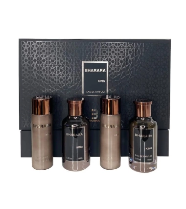 Estuche King De Bharara 4 Pcs Hombre EDP