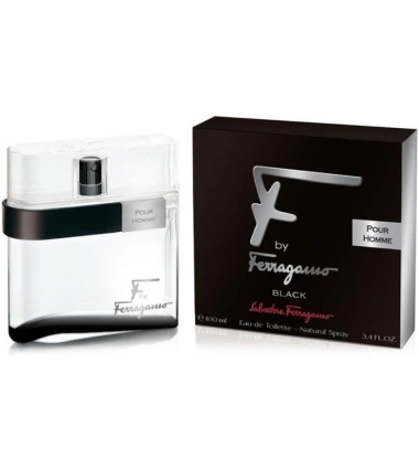 F De Ferragamo Black Pour Homme 100 ML Hombre EDT