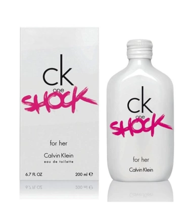 Ck One Shock For Her De Calvin Klein 200 ML Mujer EDT