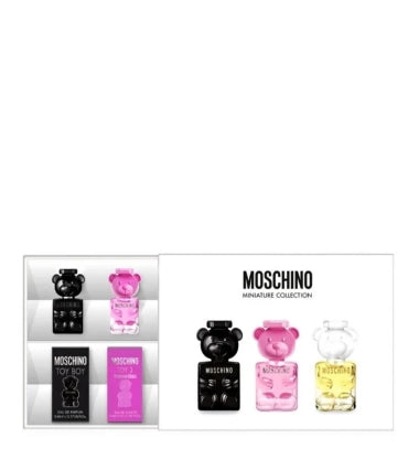 Set De Miniatura Moschino 3 Pcs Mujer EDP