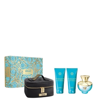 Set Dylan Turquoise Versace 4 Pcs Mujer EDP