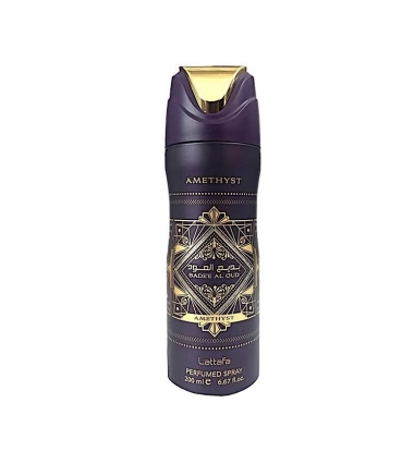 Spray Perfumado Bade'e Al Oud Amethyst De Lattafa 200 Ml Unisex EDP