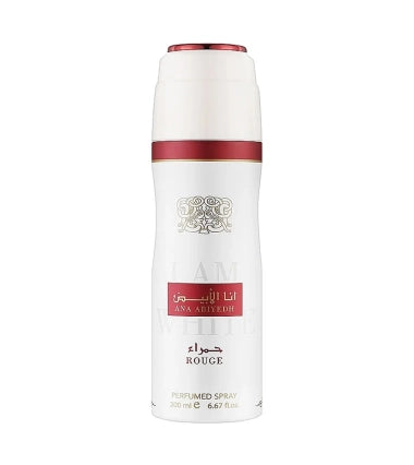 Spray Perfumado I Am White Rouge Ana Abiyedh De Lattafa 200 Ml