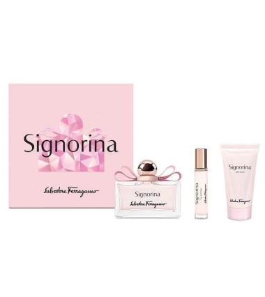 Set Signorina De Salvatore Ferragamo 3 Pcs Mujer EDP